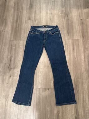 Levi's Black Label 529 Curvy Bootcut Blue Jeans Women's Size 6